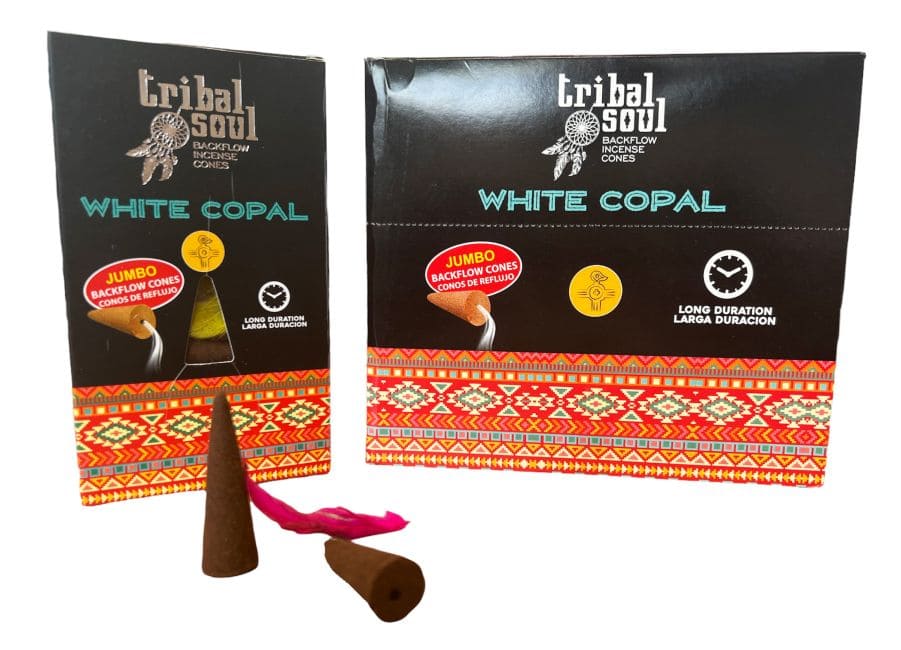 Incenso Tribal Soul Backflow - Copale Bianco