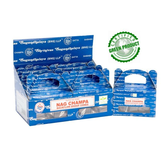 Backflow di Coni Satya Nag Champa 6pcs