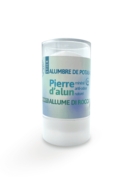 Deodorante naturale in pietra di allume