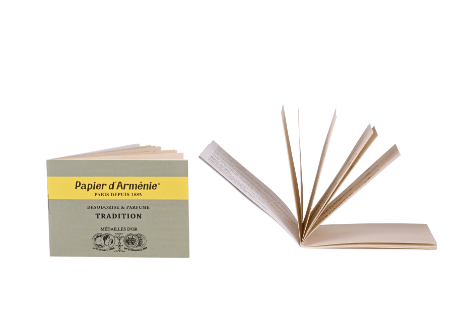 Papier D'Arménie – 2 Libretti Tripla Fragranza Al Benjuì Per Profumare La Casa