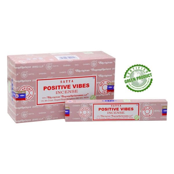 Incenso satya vibrazioni positive 15g