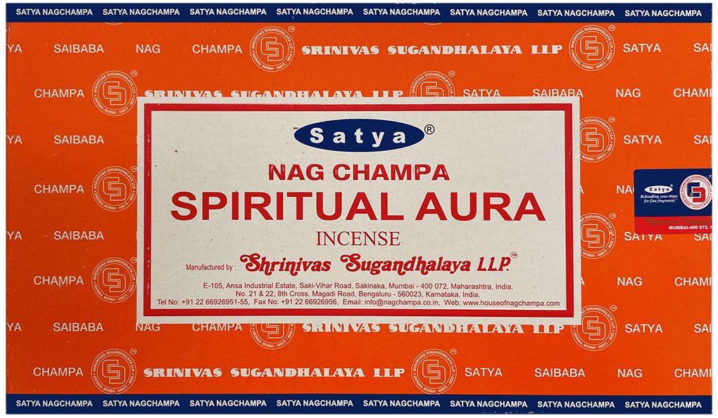 Incenso Satya Spiritual Aura 15g