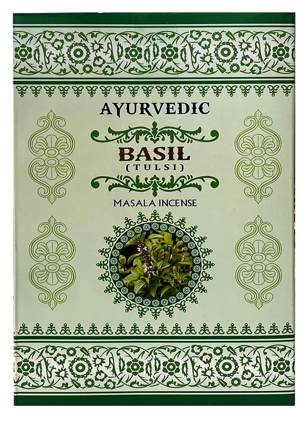 Incenso Ayurvedic Basilio 15g