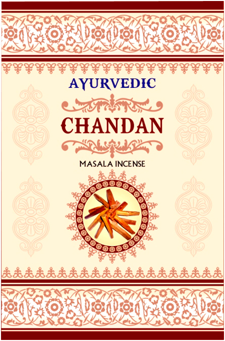 Incenso Ayurvedic Chandan 15g