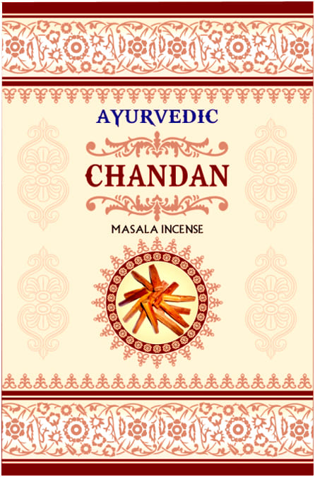 Incenso Ayurvedic Chandan 15g