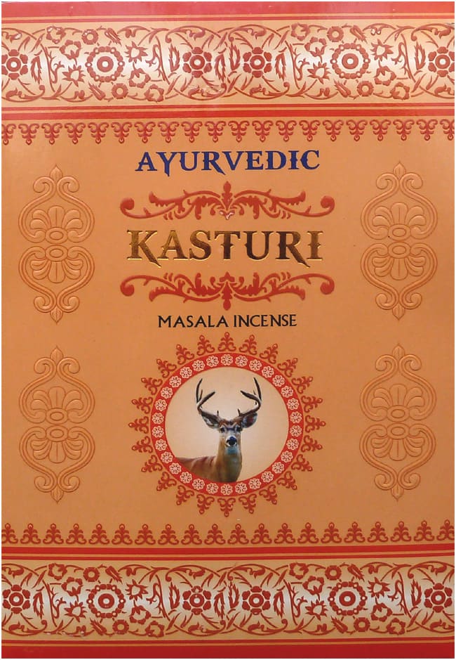 Incenso Ayurvedic Kasturi Musk 15g