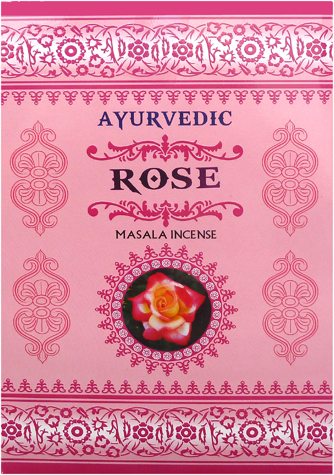 Incenso Ayurvedic Rose 15g