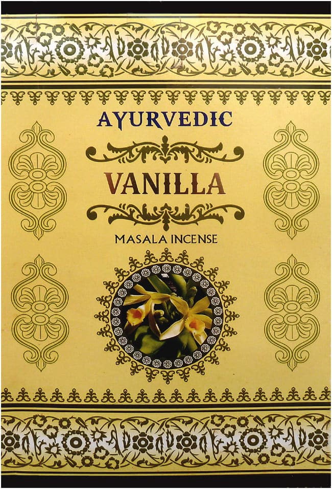 Incenso Vaniglia ayurvedic 15g