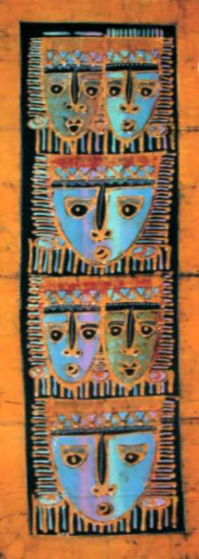 Batik maschere 45x150 cm