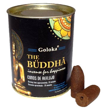 Coni di riflusso Goloka Buddha 6 pezzi