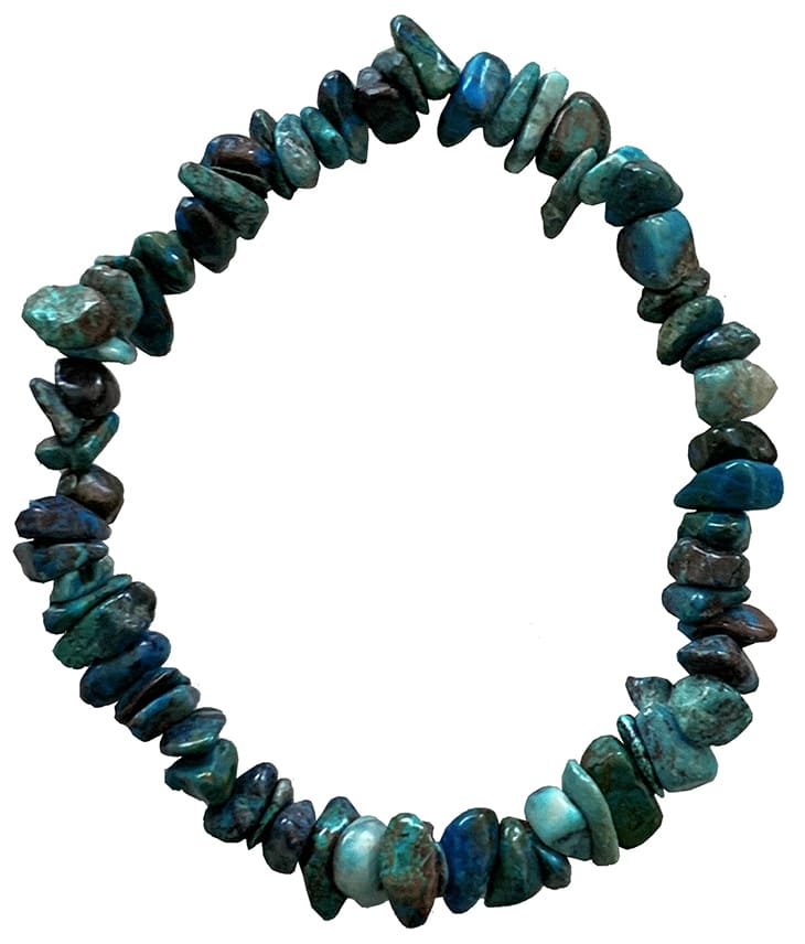 Bracciale con Chrysocollo A da 18 cm