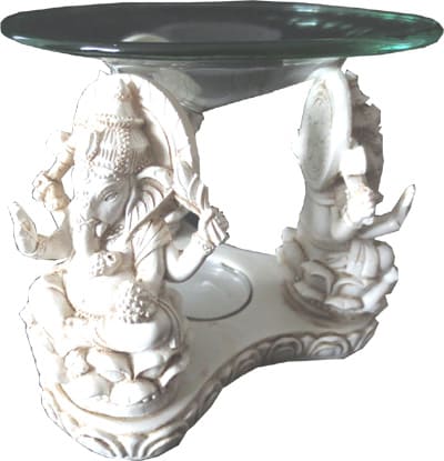 Bruciatore 3 ganesh bianco