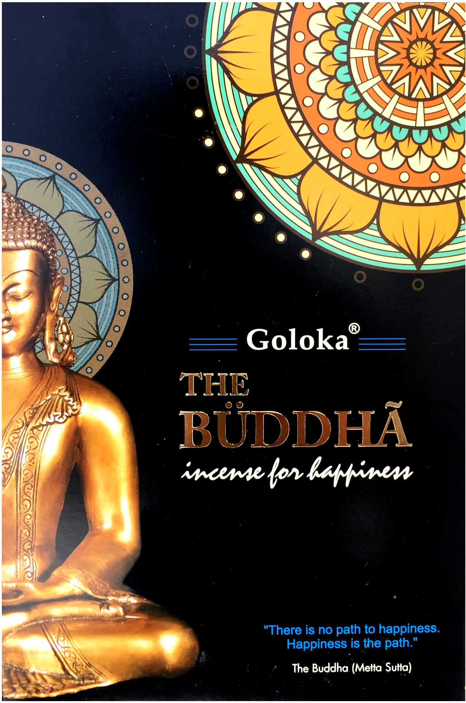 Incenso Goloka black series Buddha 15g