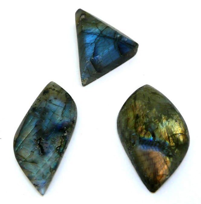 Cabochon di labradorite di qualità A