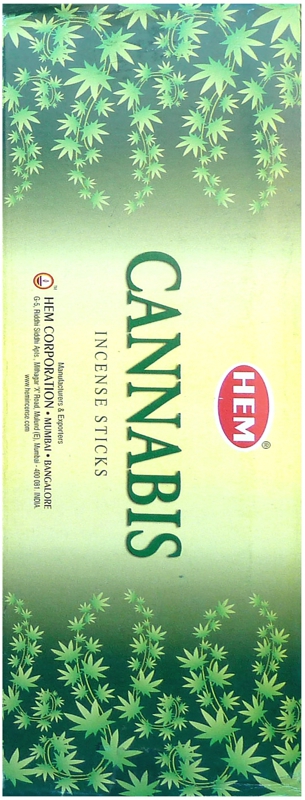 Incenso Hem Cannabis Hexa 20g