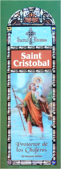 Incenso Tulasi Sarathi Saint Cristophe Hexa 20 g