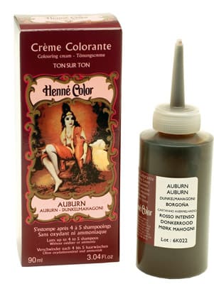 Confezione da 3 creme all'henné colorante ramato 90ml