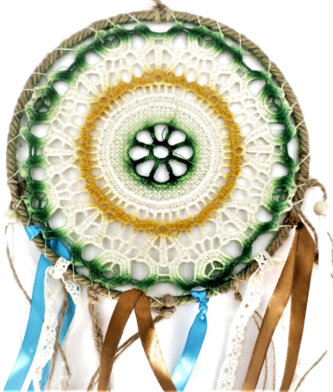 Dream catcher in tessuto ricamato colore 20cm