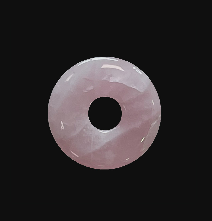 Donut Quarzo Rosa 3cm
