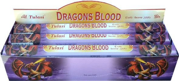 Incenso tulasi sarathi dragon's blood hexa 20g