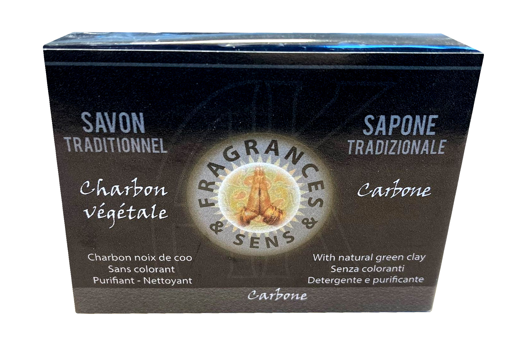 Sapone Fragrances & Sens - Carbone Vegetale 100g