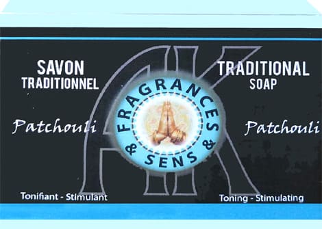 Sapone e fragranze sens patchouli 100g