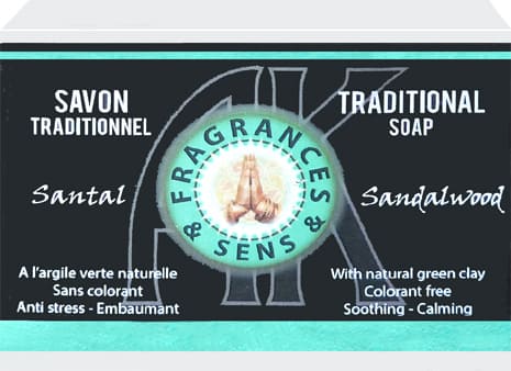 Profumi di sapone e sandalo senso 100 g