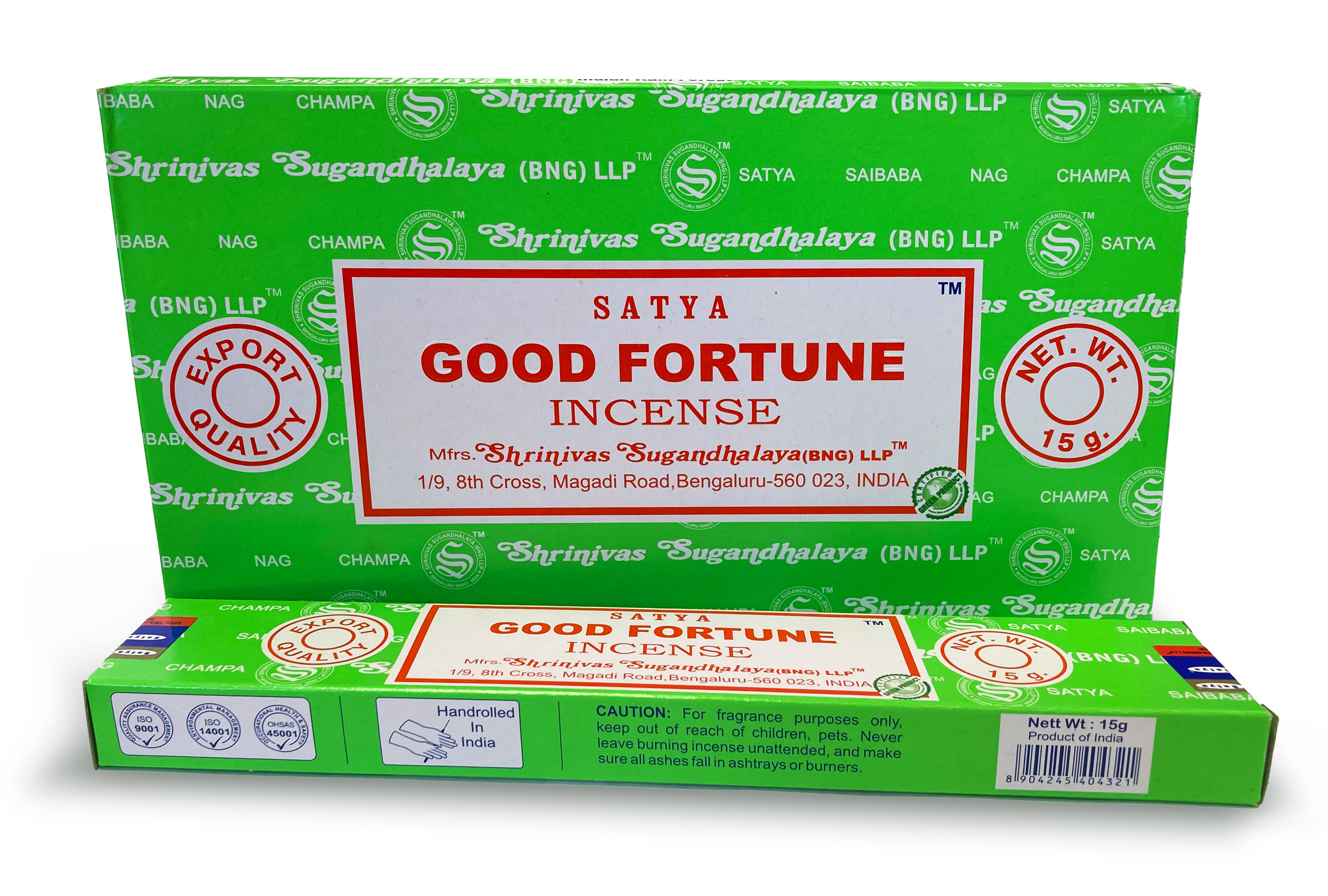 Incenso Satya Good Fortune 15g