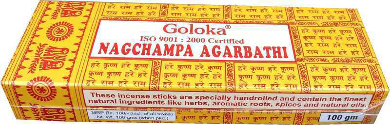 Incenso Goloka Nag Champa 100g