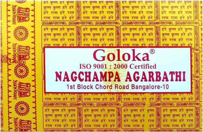 Incenso Goloka Nag Champa 16g