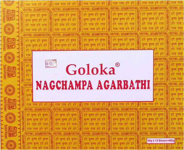 Incenso Goloka Nag Champa 40g