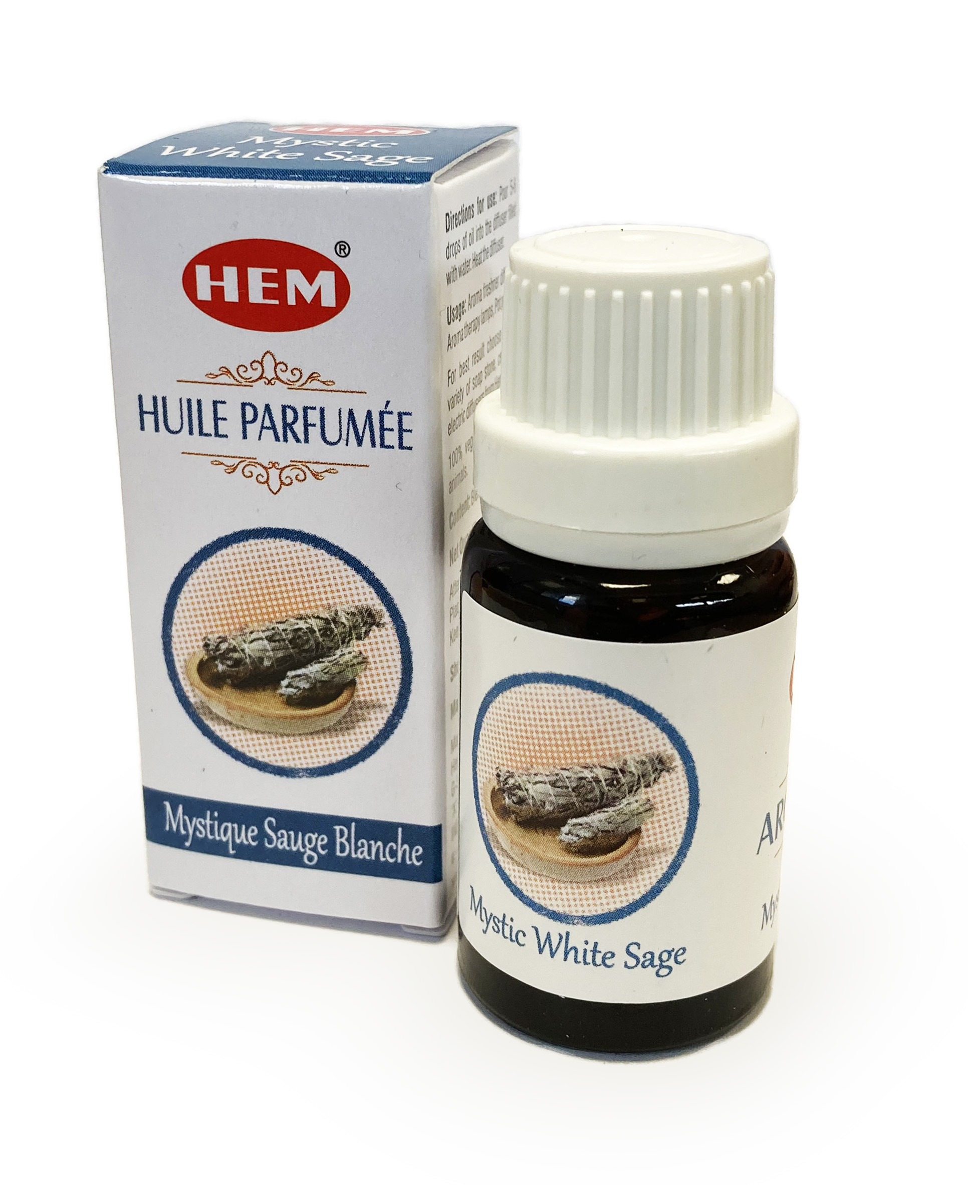 HEM Mystic White Sage olio profumato 10 ml x 12