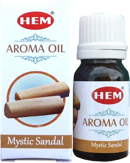 HEM olio profumato al legno di sandalo mistico 10 ml x 12