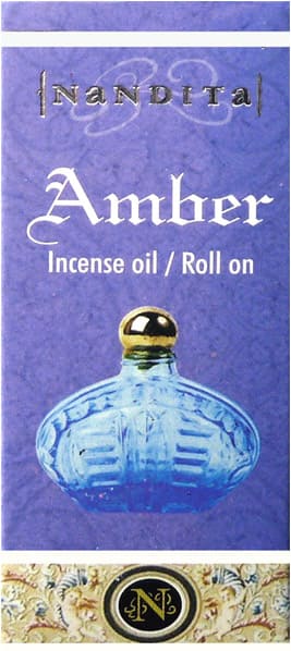 Olio profumato all'ambra Nandita 8ml