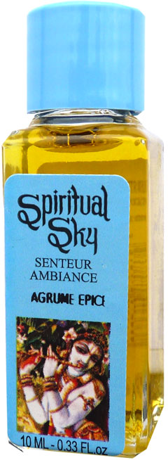 Confezione da 6 oli profumati spiritual sky agrumi spezie 10 ml