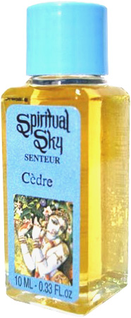 Confezione da 6 oli profumati spiritual sky legno di cedro 10ml