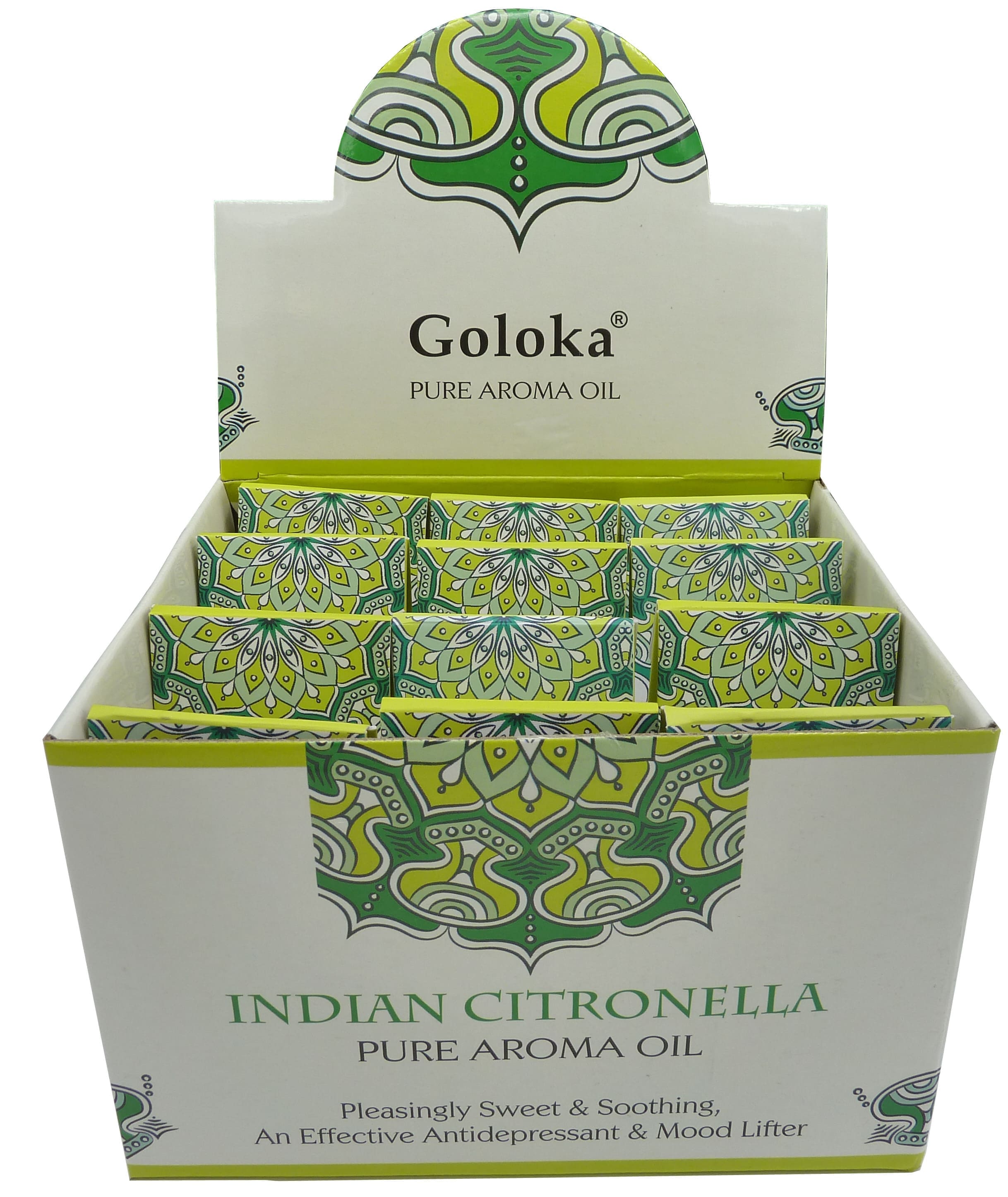 Olio profumato alla citronella Goloka 10mL x 12