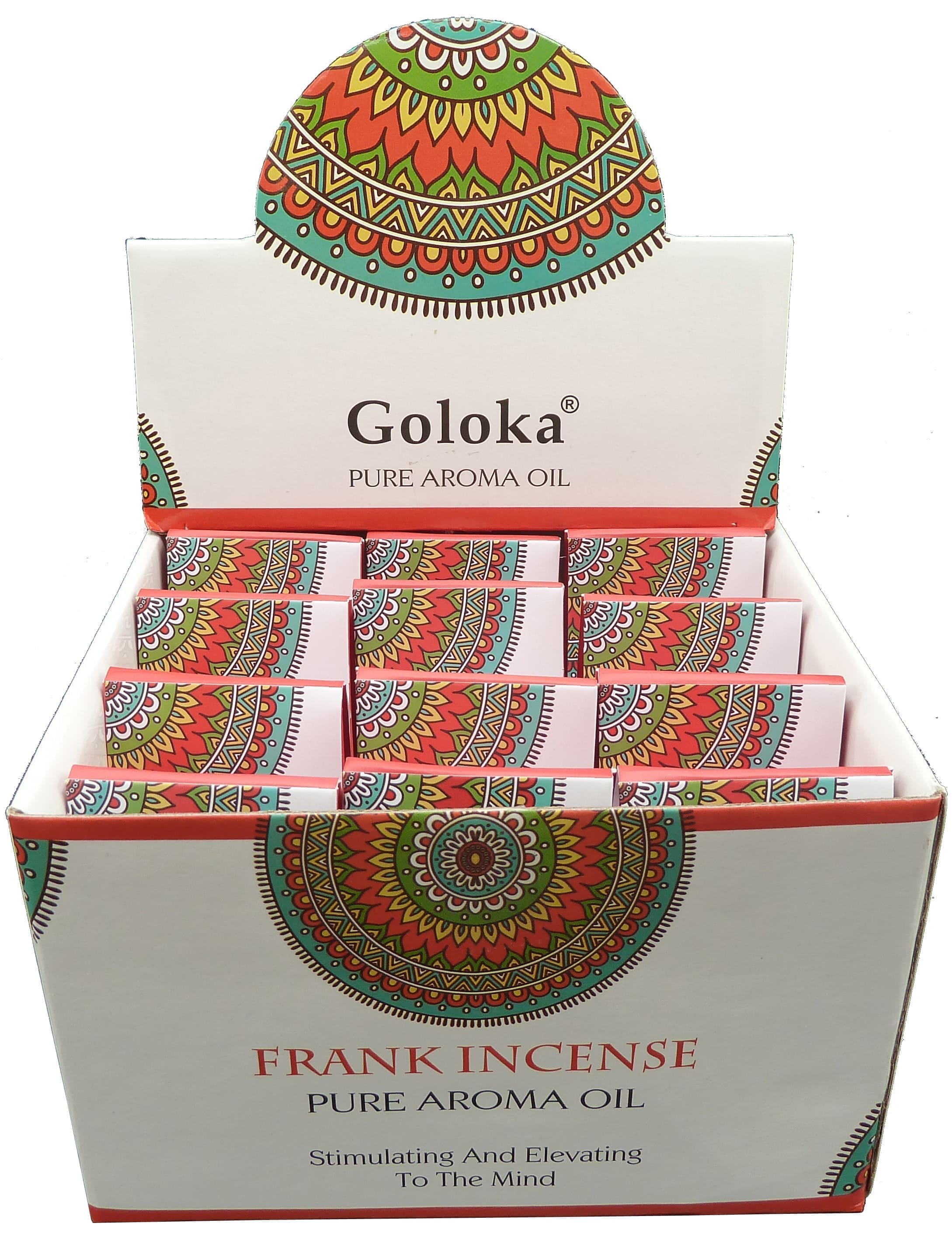 Olio profumato Goloka Frankincense 10mL x 12