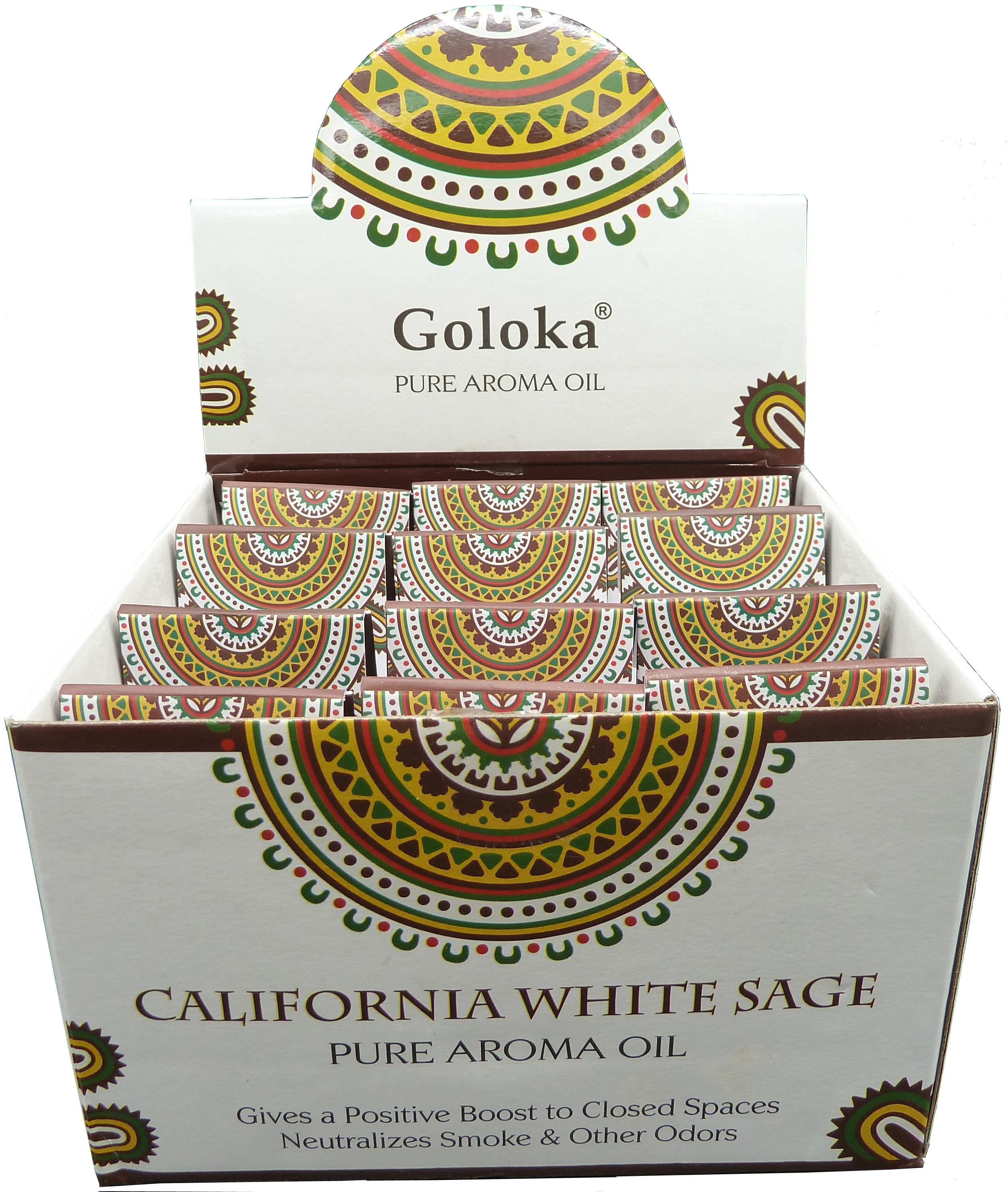 Goloka Sage White Oil 10mL x 12