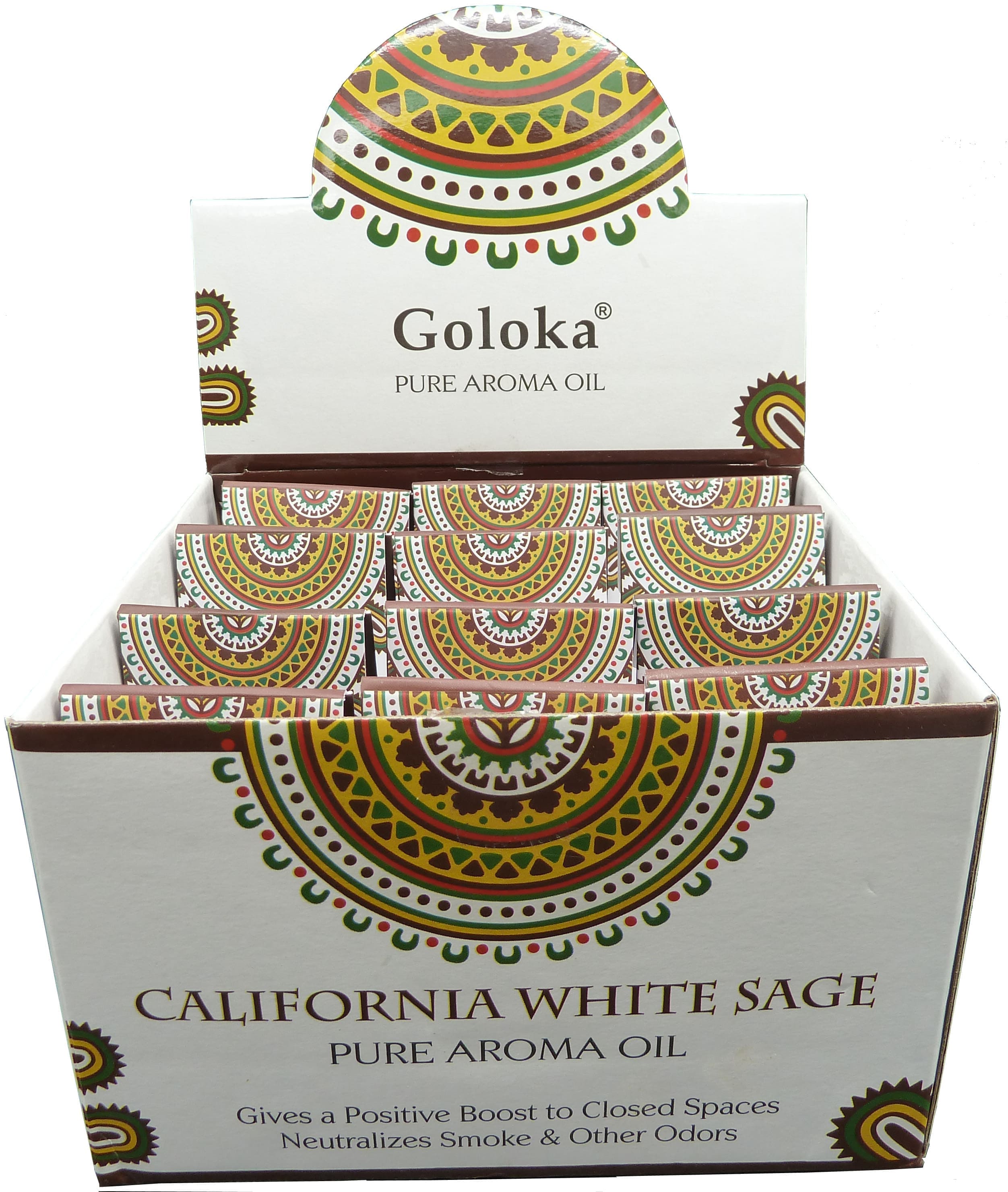 Goloka Sage White Oil 10mL x 12