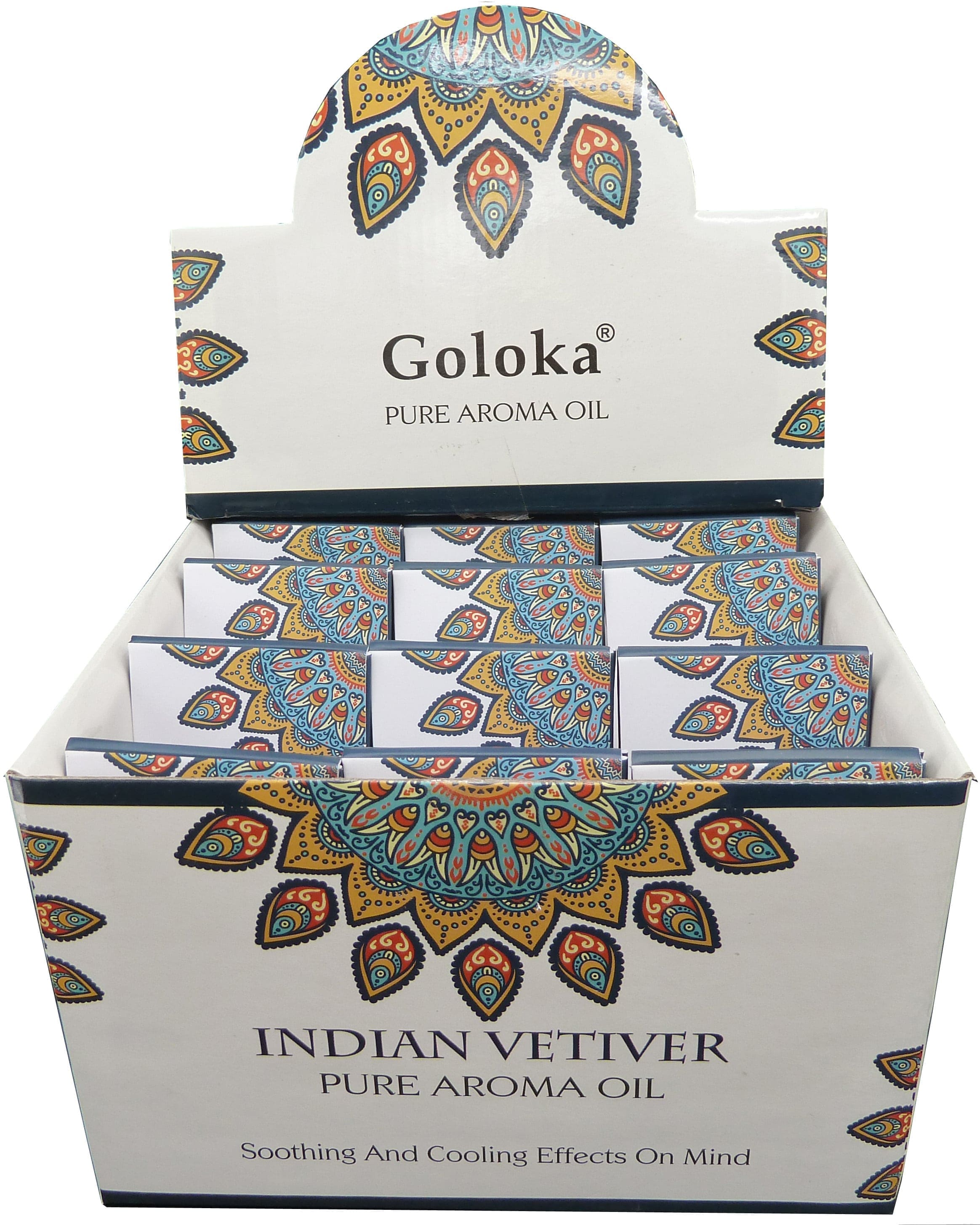 Goloka Vetiver olio profumato 10mL x 12