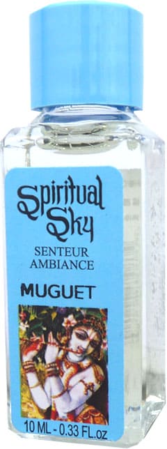 Confezione da 6 oli profumati al mughetto spirituale da 10 ml