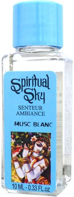 Confezione da 6 oli profumati cielo spirituale muschio bianco 10ml