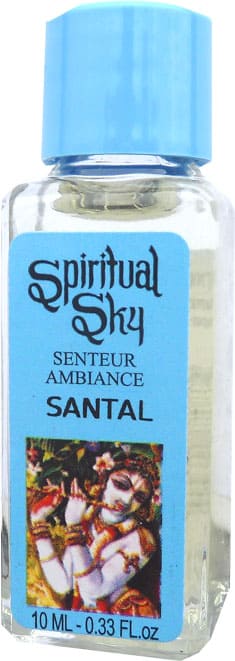 Confezione da 6 oli profumati spiritual sky sandalo 10ml