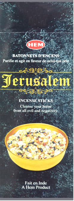 Incenso hem Jerusalem hexa 20g