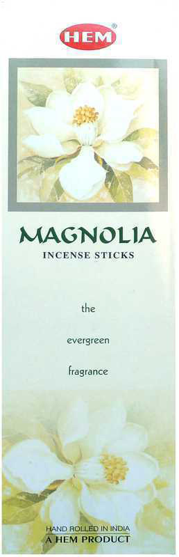 Incenso HEM - Fragranza Magnolia- 6 Conf. da 20g