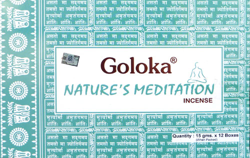 Incenso goloka  nature's meditazione masala 15g