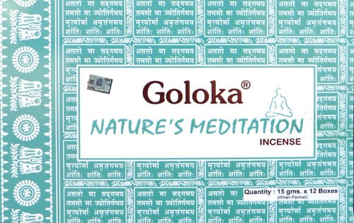 Incenso goloka  nature's meditazione masala 15g