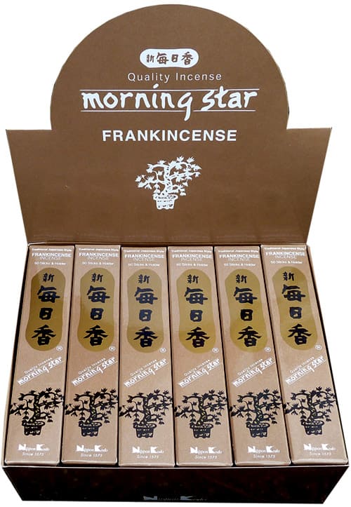 Incenso morning star Frankincense (Olibano) confezione da 50 bastoncini