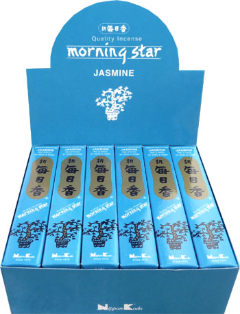 Incenso giapponese morning star di gelsomino di 50 bastoncini